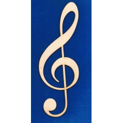 Klucz wiolinowy   25cm ,   muzyka , nuty, szkoła muzyczna, zawieszka
